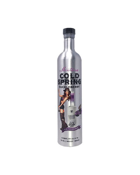 Bozeman Spirits Naturally-flavored Huckleberry Vodka 750 ml (METAL BOTTLE)