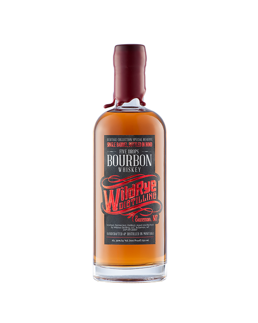 Wildrye Distilling Bottled in Bond Five Drops Bourbon 750 ml