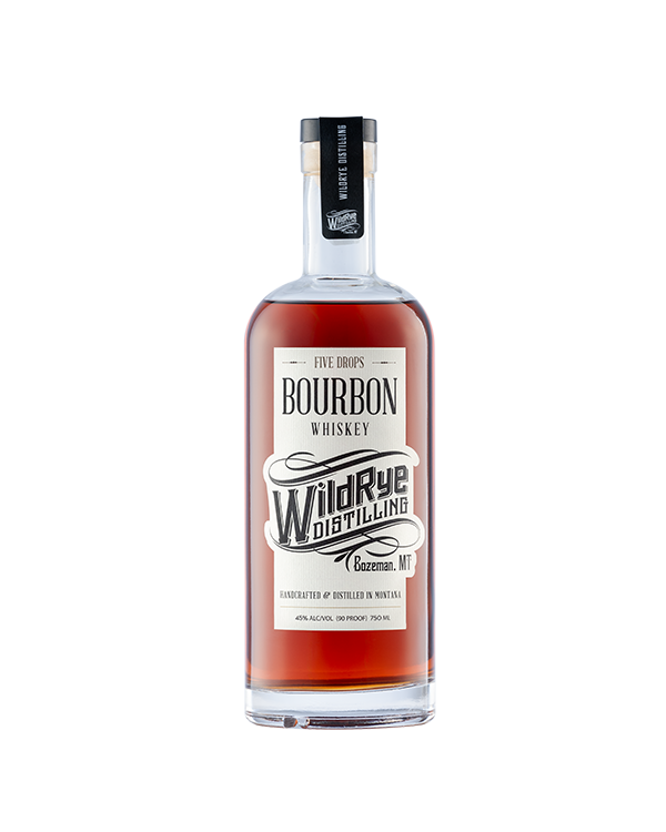 Wildrye Distilling Five Drops Bourbon 750 ml