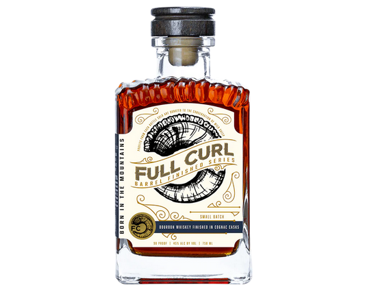 Full Curl Bourbon Whiskey Finished In Cognac Casks 750ml