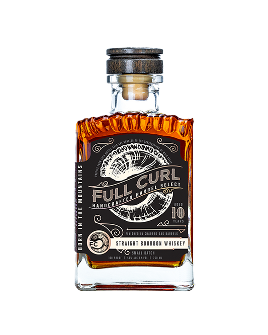 Full Curl Straight Bourbon Small Batch 10 year 750 ml