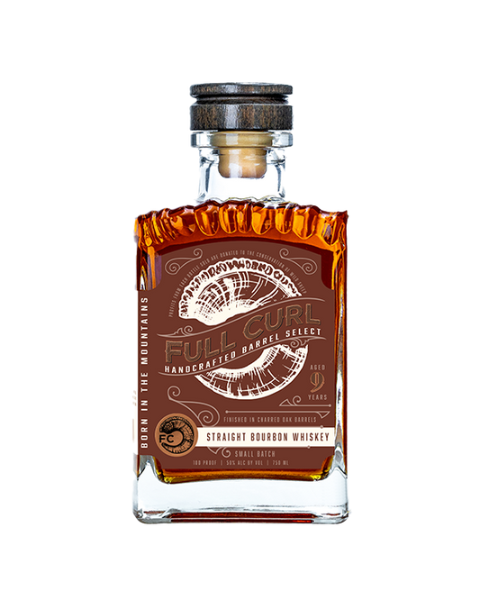 Full Curl Straight Bourbon Whiskey 9 year 750ml