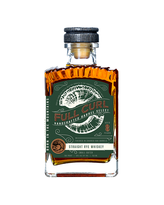 Full Curl Straight Rye Small Batch 8 year 750 ml