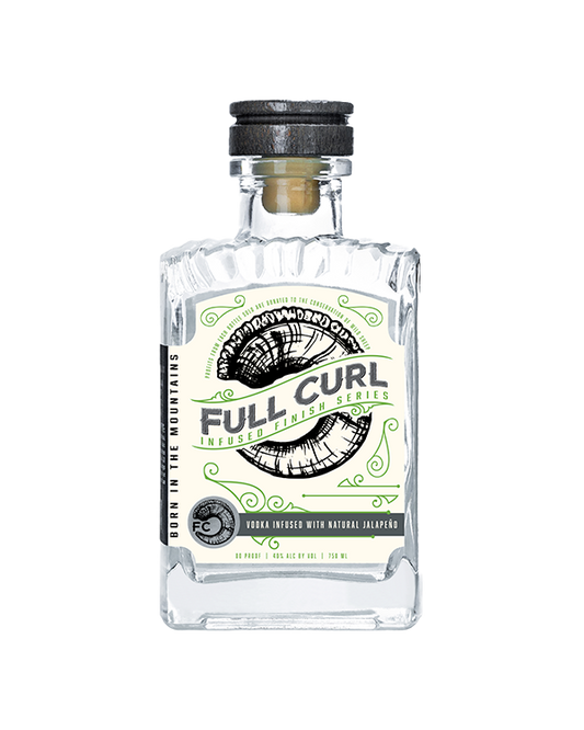 Full Curl Vodka Infused With Natural Jalapeno 750ml