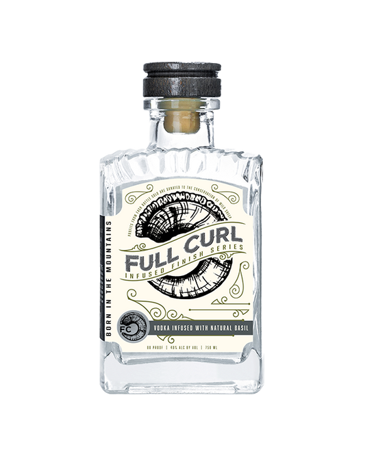 Full Curl Vodka Infused with Natural Basil 750ml