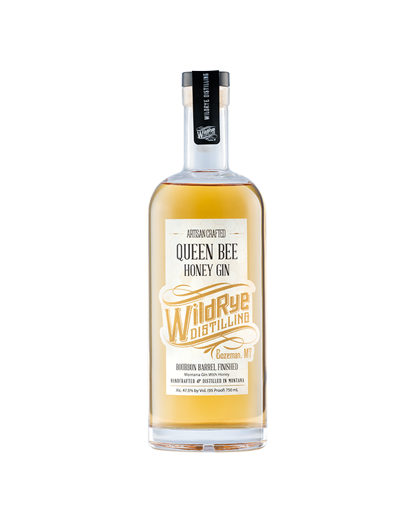 Wildrye Distilling Queen Bee Honey Gin 750 ml