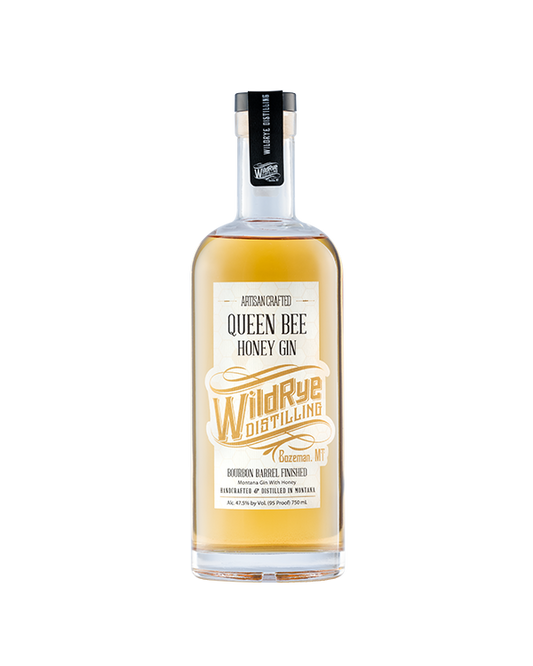 Wildrye Distilling Queen Bee Honey Gin 750 ml
