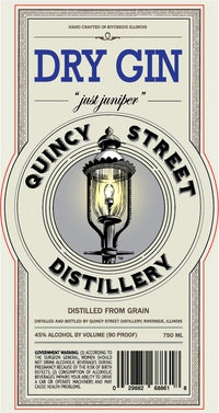 Quincy Street Distillery QSD Dry Gin 750 ml