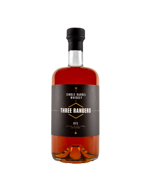 Three Rangers Premium Rye Whiskey 750 ml