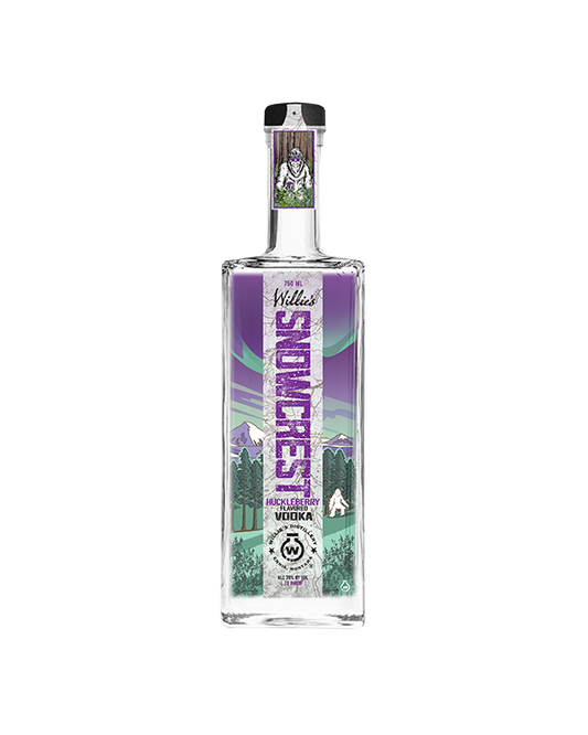 Willie's Distillery Snowcrest Huckleberry Vodka 750 ml
