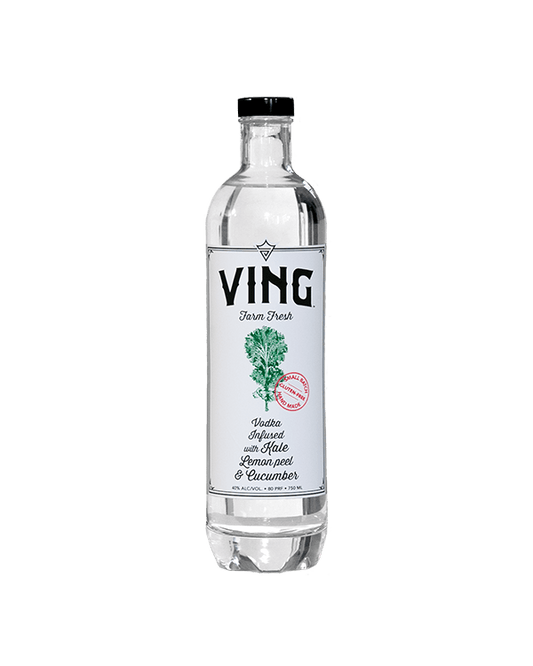 VING Kale, Lemon Peel, and Cucumber Vodka 750ml