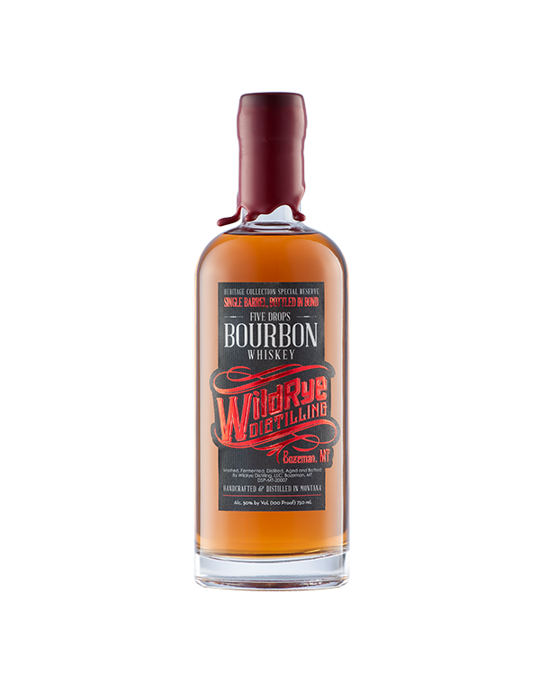 Wildrye Distilling Bottled in Bond Five Drops Bourbon 750 ml