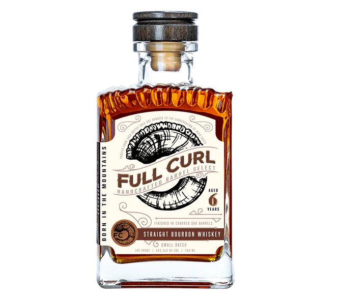 Full Curl Straight Bourbon Whiskey 6 year 750ml