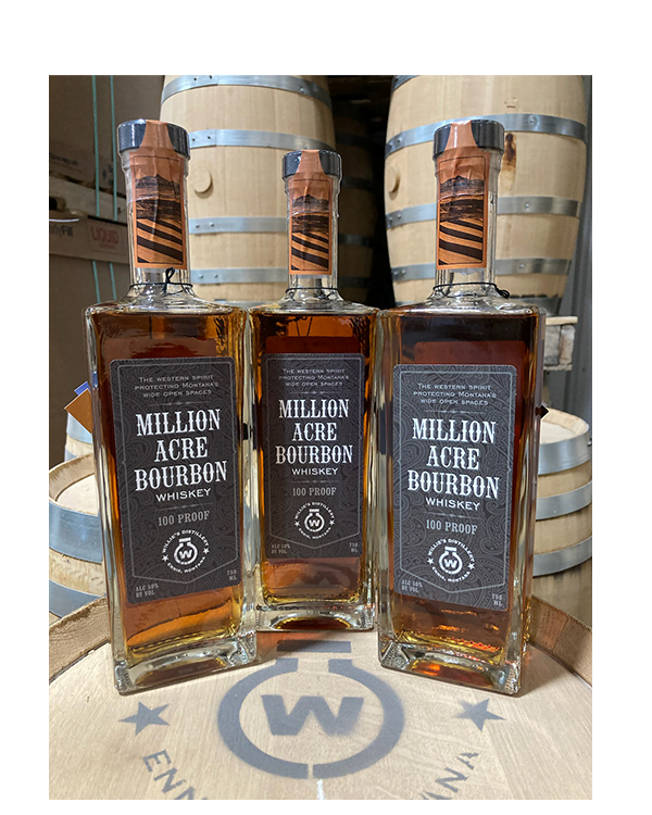 Willie's Million Acre Bourbon 750 ml