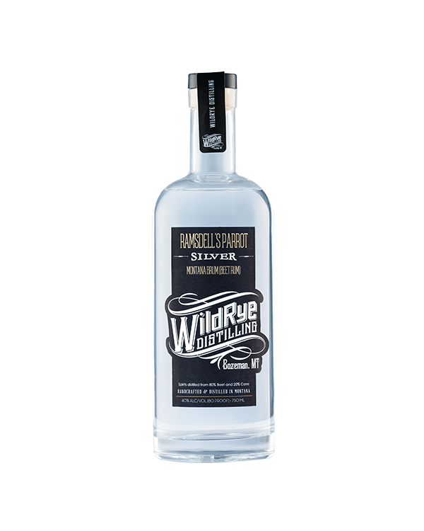 Wildrye Distilling Ramsdell's Parrot Silver Rum 750 ml