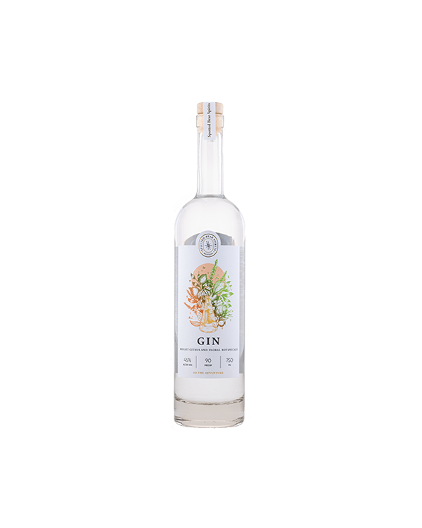 Spotted Bear Spirits Bright Citrus and Floral Botanicals Gin 750ml