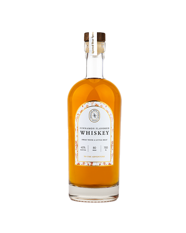 Spotted Bear Spirits Cinnamon Flavored Whiskey 750 ml