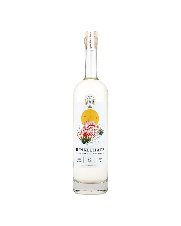 Spotted Bear Spirits Hinkelhatz Agave Spirits Infused With Pepper 750 ml