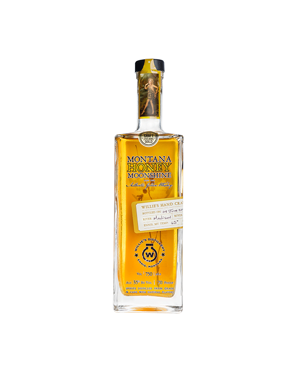 Willie's Distillery Montana Honey Moonshine 750 ml