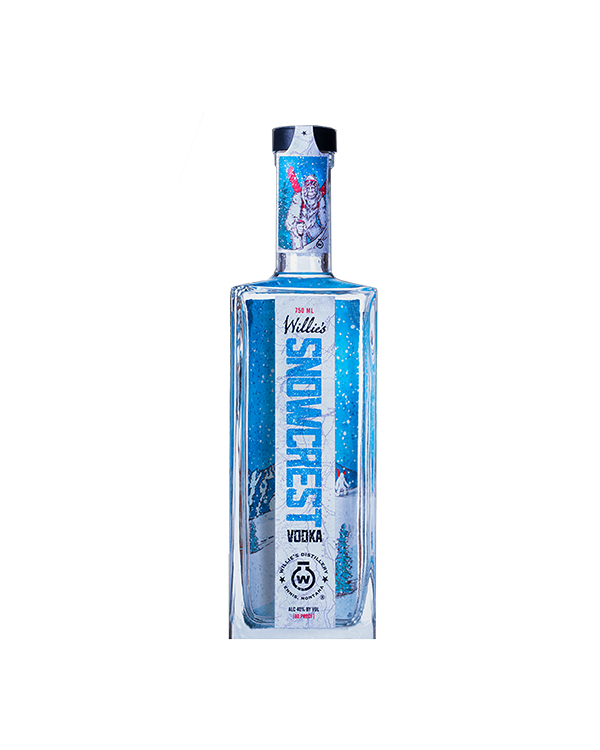 Willie's Distillery Snowcrest Vodka 750 ml