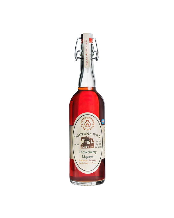 Willie's Montana Wild Chokecherry Liqueur 750ml