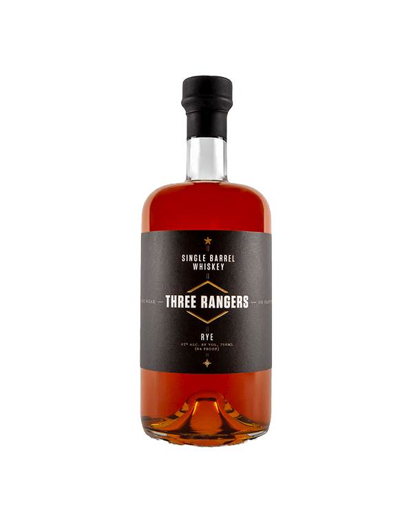 Three Rangers Premium Rye Whiskey 750 ml