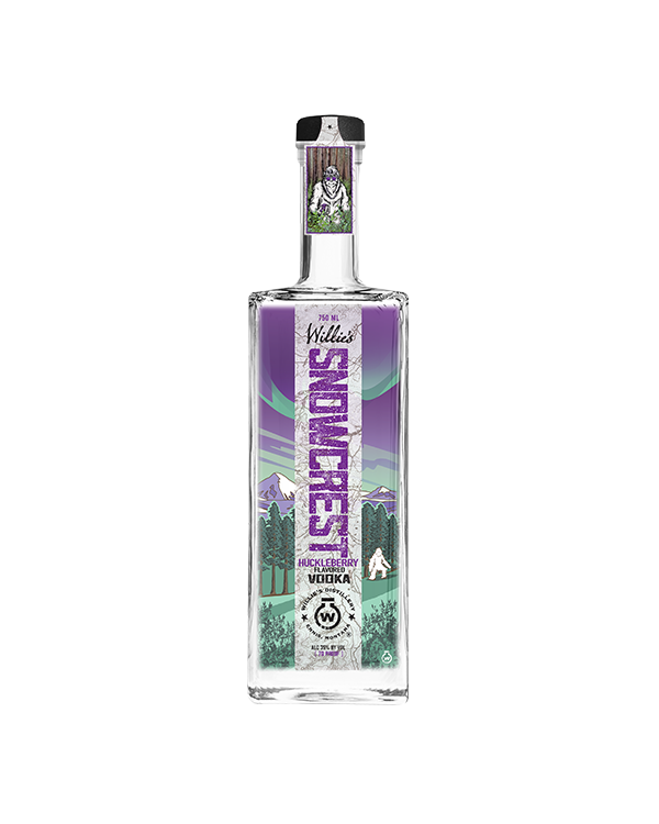 Willie's Distillery Snowcrest Huckleberry Vodka 750 ml