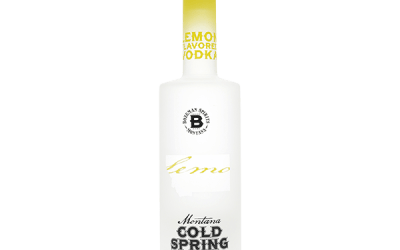 Bozeman Spirits Cold Spring Lemon Vodka 750 ml (GLASS BOTTLE)